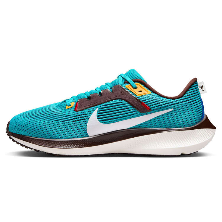 Nike Air Zoom Pegasus 40 Premium Mens Running Shoes, Green/White, rebel_hi-res