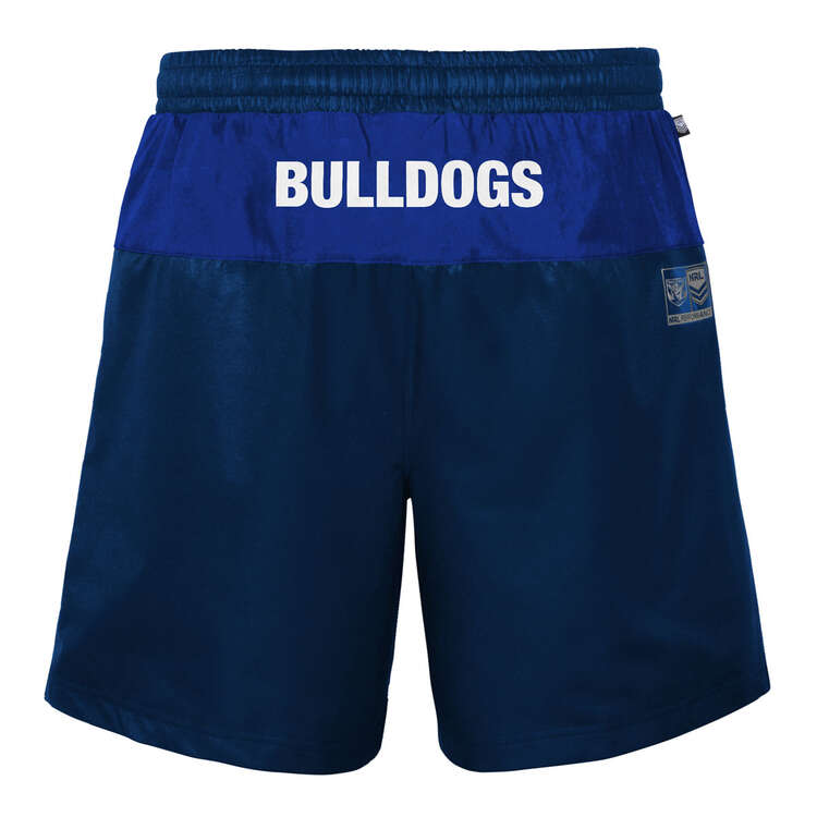 Canterbury-Bankstown Bulldogs 2023 Mens Performance Shorts Blue M, Blue, rebel_hi-res