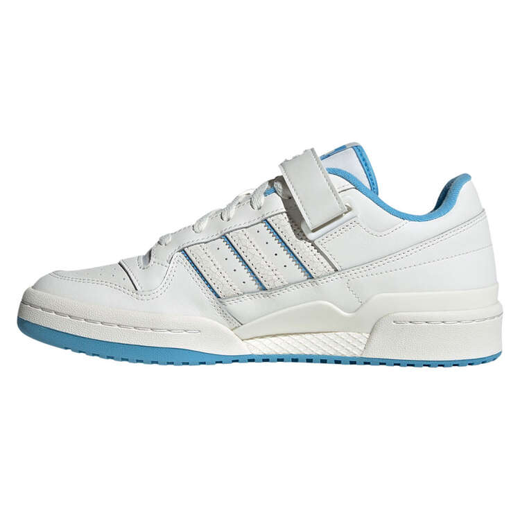 adidas Originals Forum Low Casual Shoes, White/Sky, rebel_hi-res