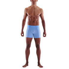 SKINS Mens Series 1 Compression Shorts Blue S, Blue, rebel_hi-res