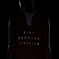 Nike Womens Run Division Convertible Running Tank, Pink, rebel_hi-res