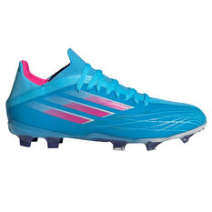 adidas X Speedflow .1 Kids Football Boots Blue/Pink US 11, Blue/Pink, rebel_hi-res