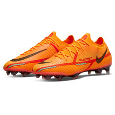 Nike Phantom GT2 Elite Football Boots, Orange/Black, rebel_hi-res