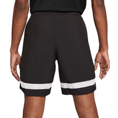 Nike Dri-FIT Academy Mens Woven Football Shorts Black XS, Black, rebel_hi-res