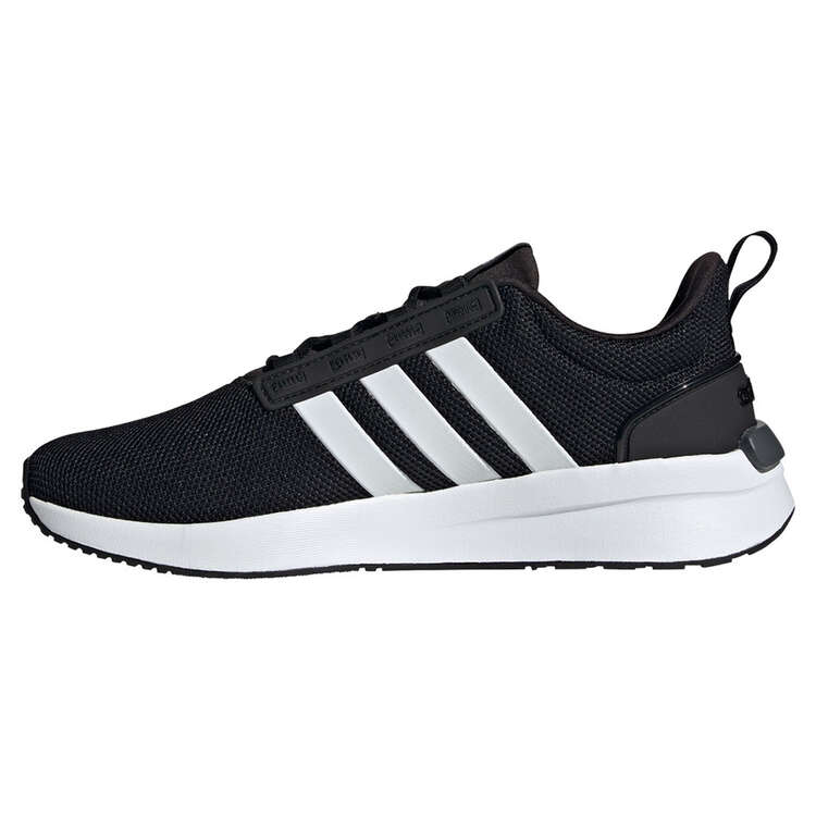Racer TR21 Mens Casual Shoes Black/White US 8 | Rebel