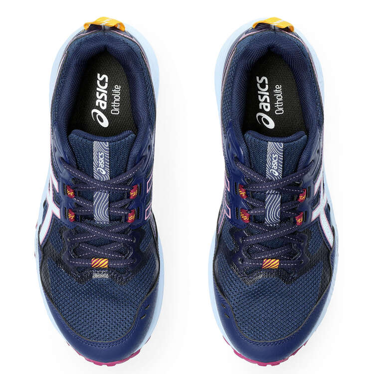 Asics GEL Sonoma 7 Womens Trail Running Shoes, Blue/Light Blue, rebel_hi-res