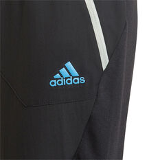 adidas Boys Designed For Gameday Pants Black, Black, rebel_hi-res