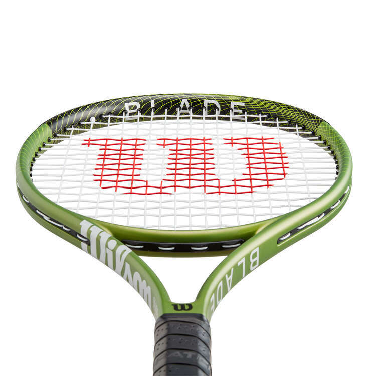 Wilson Blade Feel 100 Tennis Racquet, Green, rebel_hi-res
