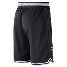 Nike Brooklyn Nets Mens Courtside NBA DNA Basketball Shorts Black L, Black, rebel_hi-res