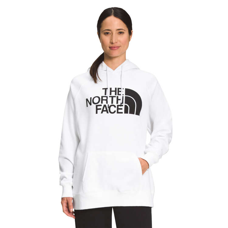 The North Face Womens Half Dome Pullover Hoodie White S, White, rebel_hi-res