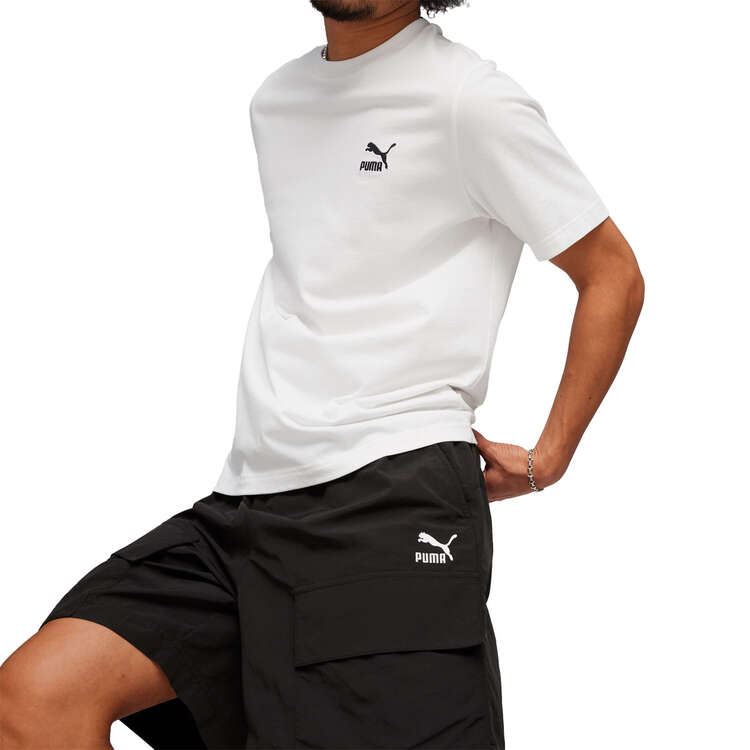 Puma Mens Classics Cargo Shorts, Black, rebel_hi-res
