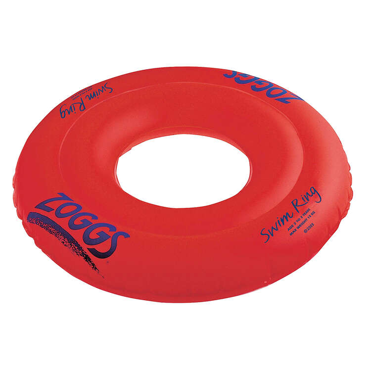 Zoggs Inflatable Swim Ring Orange 2-3 years, Orange, rebel_hi-res