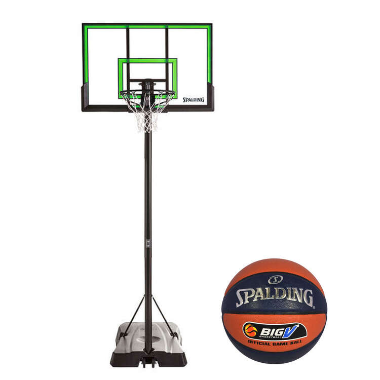 Spalding 48" Baller Hoop & BIGV LEGACY TF 1000 Basketball Set, , rebel_hi-res