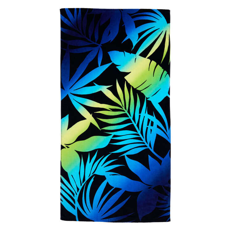 Tahwalhi Pop Tropical Velour Beach Towel, , rebel_hi-res