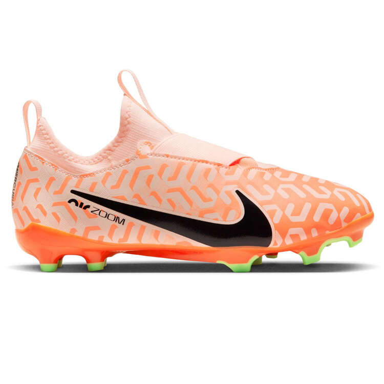 Nike Zoom Mercurial Vapor 15 Academy Kids Football Boots Pink/Black US 6, Pink/Black, rebel_hi-res