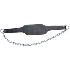 Harbinger Leather Dip Belt with Chain, , rebel_hi-res