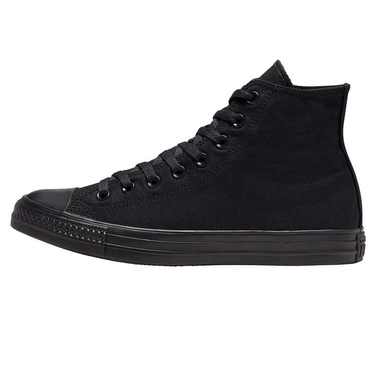 Converse Chuck Taylor All Star Hi Top Casual Shoes Black US Mens 5 / Womens 7, Black, rebel_hi-res