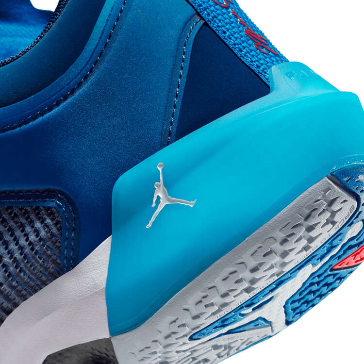Air Jordan 37 Low Fraternity Basketball Shoes Blue/White US Mens 10.5 / Womens 12, Blue/White, rebel_hi-res