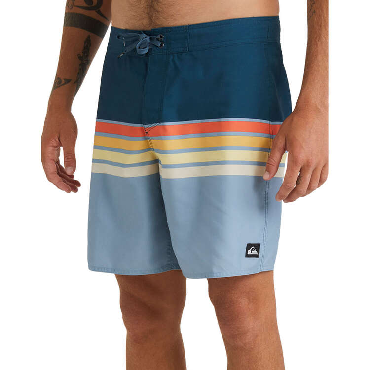 Quiksilver Mens Everyday Swell Visible Boardshorts Blue 36, Blue, rebel_hi-res