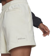 adidas Sportswear Womens Sweat Shorts, White, rebel_hi-res