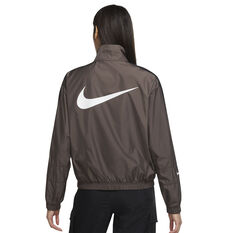 Nike Womens Sportswear Repel Jacket, Brown, rebel_hi-res