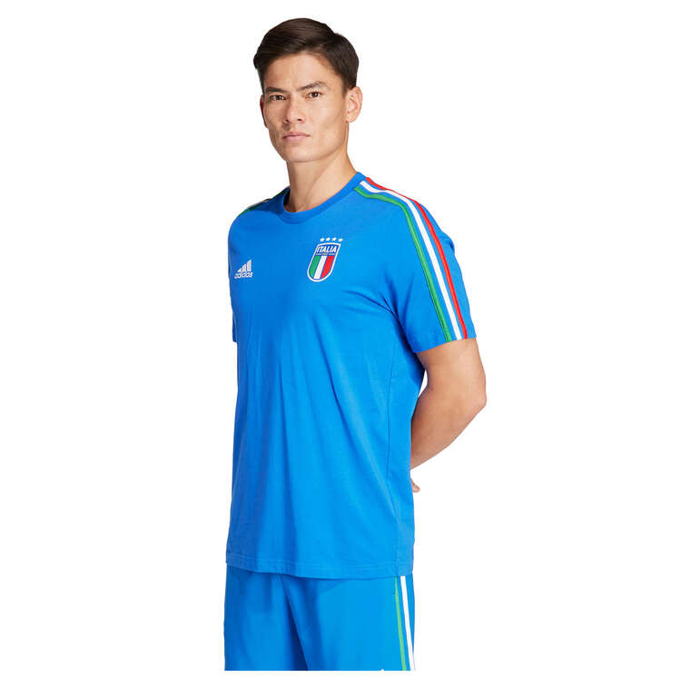 adidas Mens Italy Football DNA Tee, , rebel_hi-res