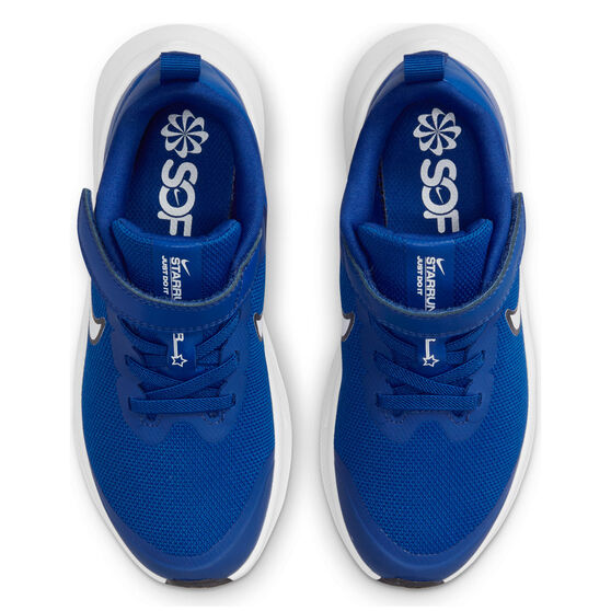 Nike Star Runner 3 PS Kids Running Shoes, Royal/White, rebel_hi-res