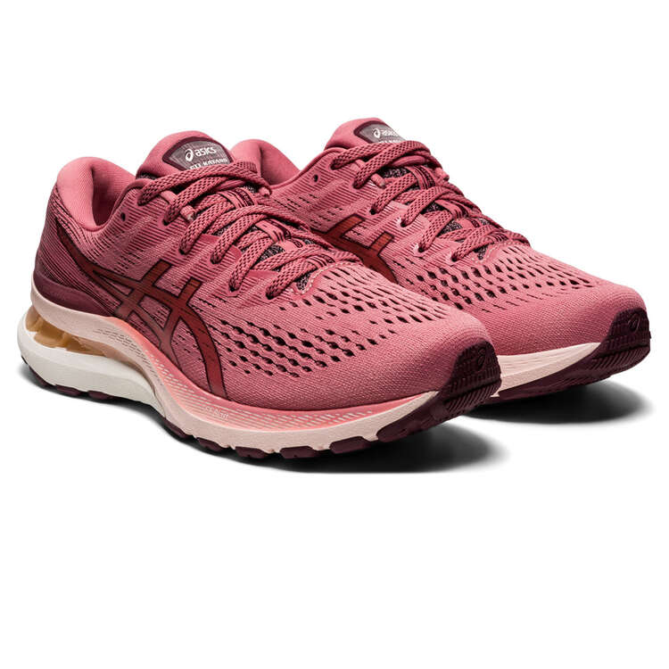 Asics GEL Kayano 28 Womens Running Shoes Pink/Purple US 6 | Rebel Sport