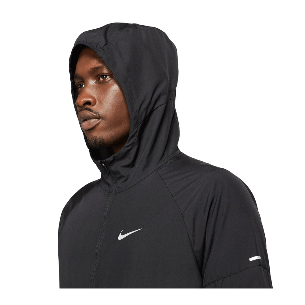 Nike Mens Repel Miller Running Jacket Black M | Rebel Sport