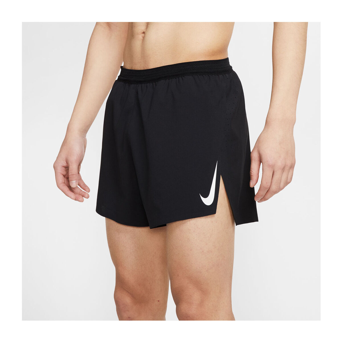 nike mens split running shorts