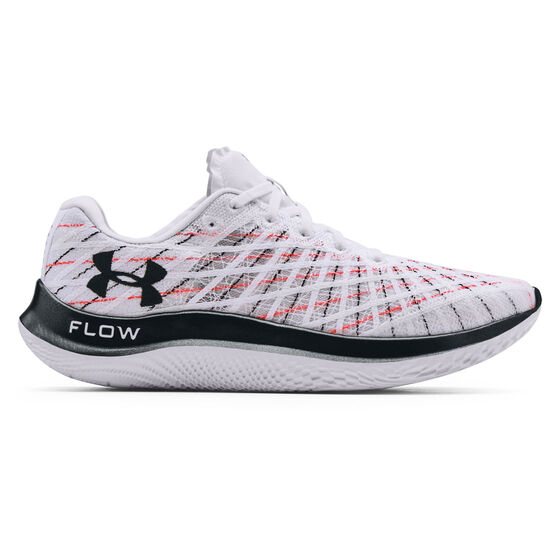 Under Armour Flow Velociti Wind Mens Running Shoes White/Red US 7, White/Red, rebel_hi-res