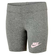 Nike Junior Girls Solid Cotton Bike Shorts, , rebel_hi-res