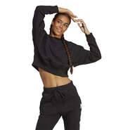 adidas Womens Lounge Fleece Sweatshirt, , rebel_hi-res