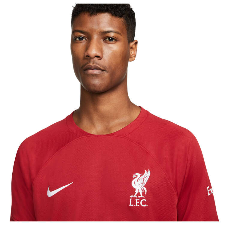 Nike Liverpool FC Mens 2022/23 Replica Home Jersey Red XL, Red, rebel_hi-res