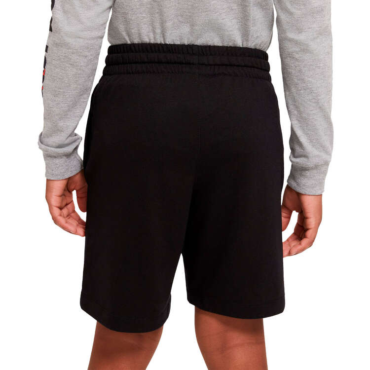 Nike Boys Sportswear Jersey Shorts Black XS, Black, rebel_hi-res