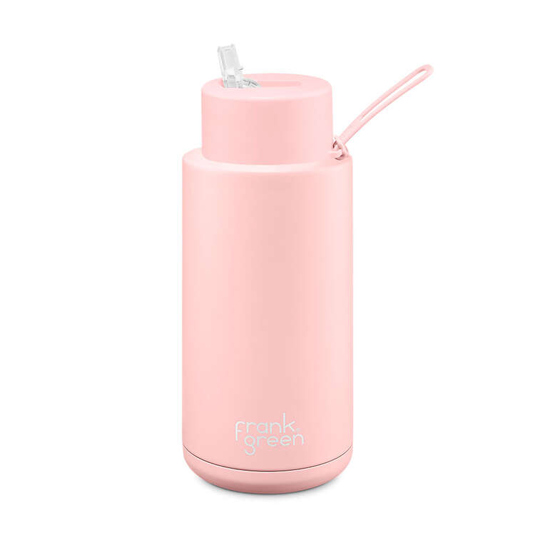Frank Green Reusable 1L Water Bottle - Pink/Blushed, , rebel_hi-res