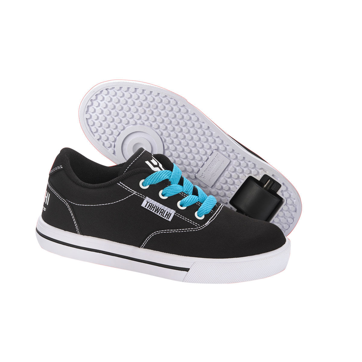 Heelys Heelys youth size 5 Black Flames Skate Shoes 