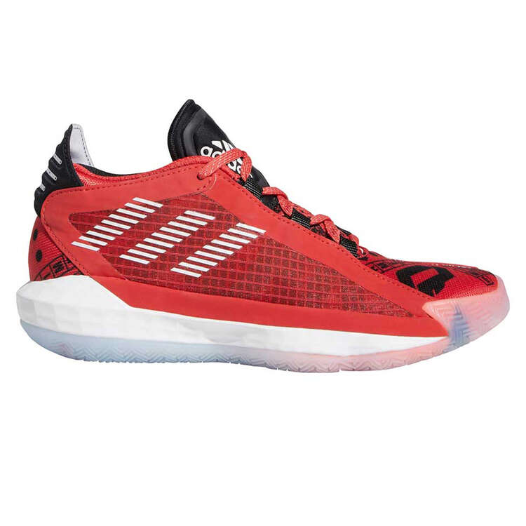 adidas Dame 6 Geek Up Kids Basketball Shoes, , rebel_hi-res
