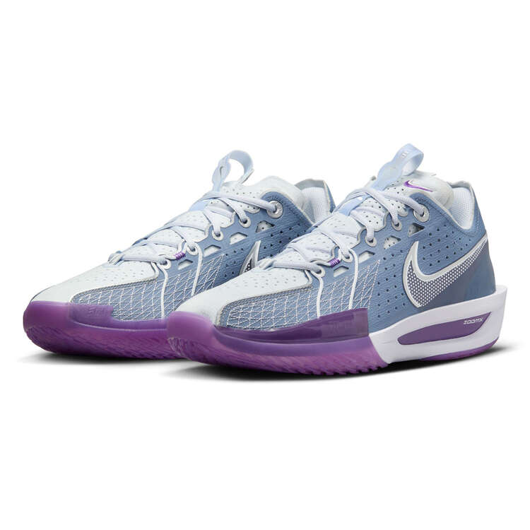 Nike Air Zoom G.T. Cut 3 Be True to Her School Basketball Shoes, Blue/Silver, rebel_hi-res
