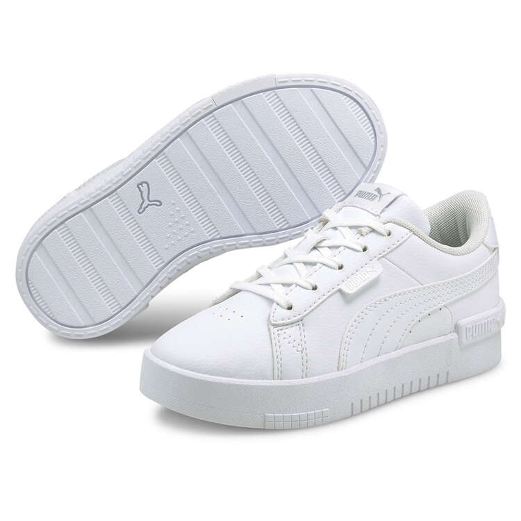 Puma Jada PS Kids Casual Shoes, White, rebel_hi-res