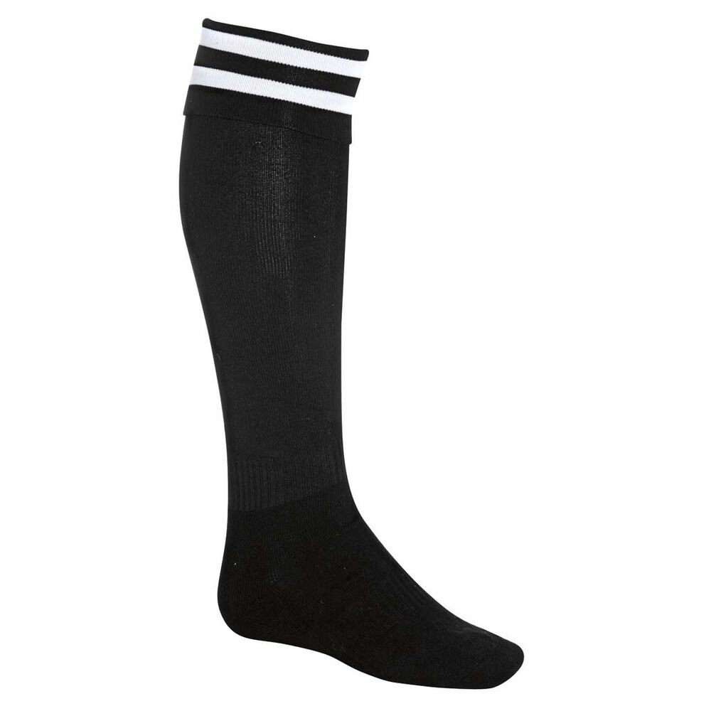 Burley Football Socks Black / white US 12 - 14 | Rebel Sport
