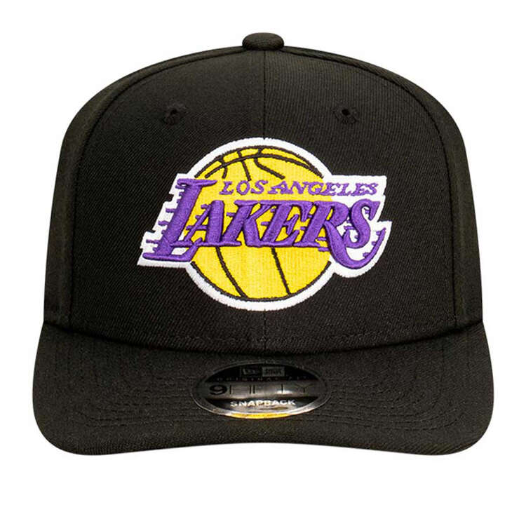 New Era 9FIFTY Los Angeles Lakers Foam Trucker Snapback Hat Purple