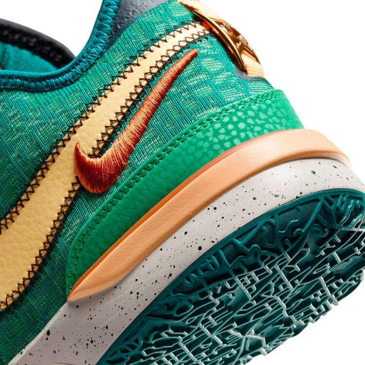 Nike LeBron NXXT Gen 'Geode Teal' Basketball Shoes, Teal/Orange, rebel_hi-res