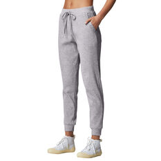Running Bare Womens Ab Waisted Time Out Lounge Pants, Grey, rebel_hi-res