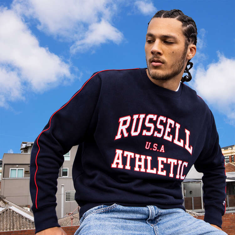 Russell Athletic Mens USA Ink Sweatshirt