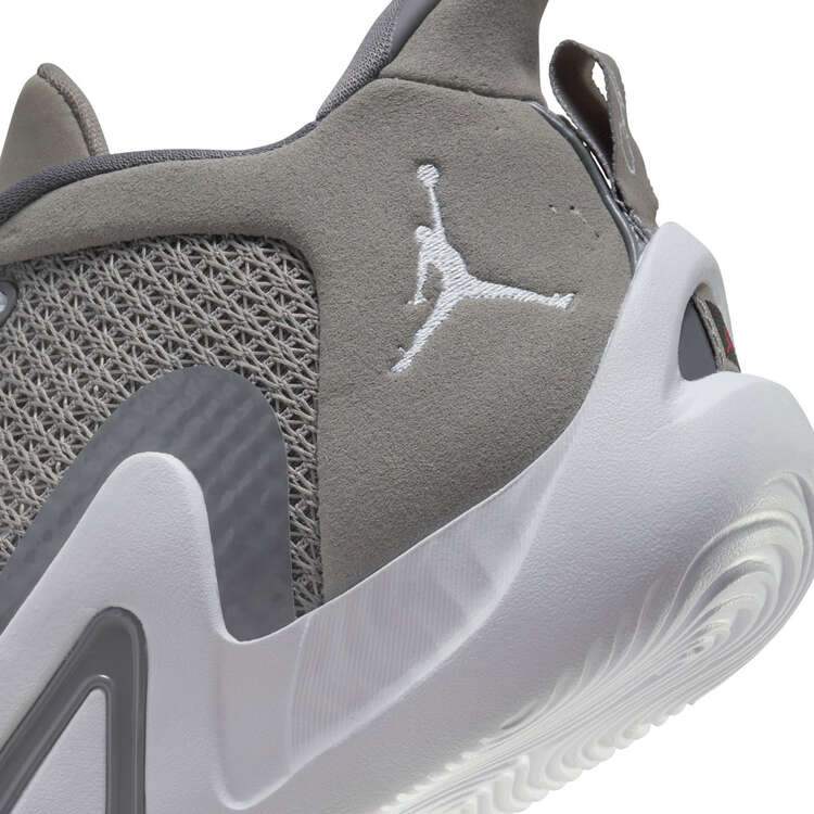 Jordan Tatum 1 Cool Grey GS Kids Basketball Shoes, Grey/White, rebel_hi-res