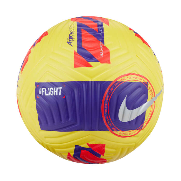Nike Flight 2021/22 Soccer Ball Yellow 5, Yellow, rebel_hi-res