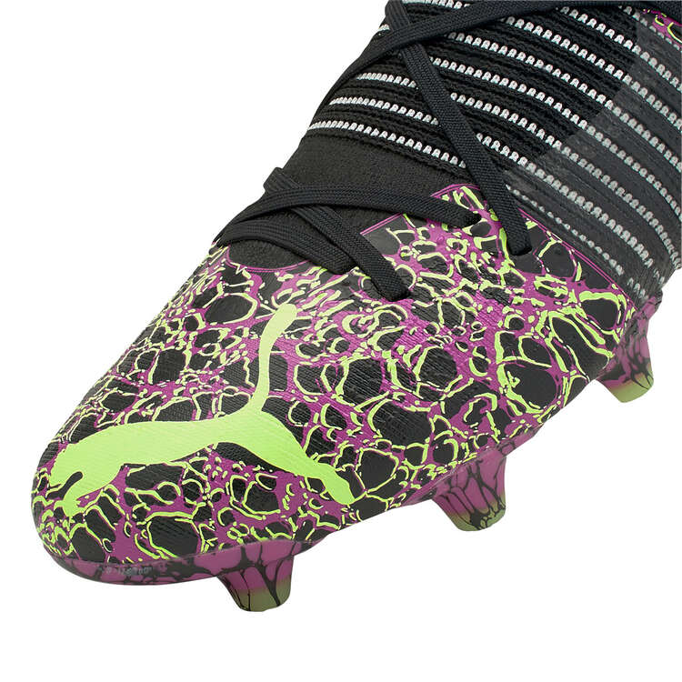 Puma Future Z 1.2 Football Boots Pink/Black US Mens 7 / Womens 8.5, Pink/Black, rebel_hi-res