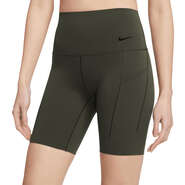 Nike Womens Dri-FIT Universa Medium Support High Waisted Shorts, , rebel_hi-res