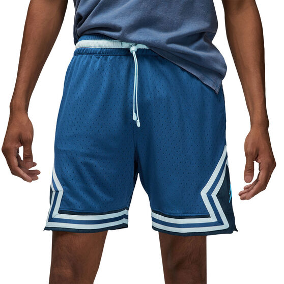 Nike Jordan Mens Sport Dri-FIT Diamond Shorts, Blue, rebel_hi-res